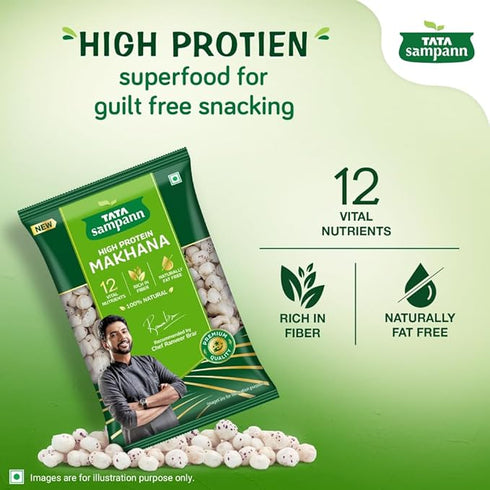 Tata Sampann High Protein Fox Nuts (Phool Makhana)